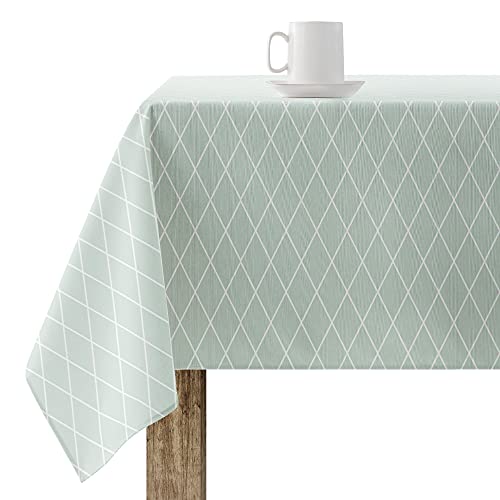 BELUM | Mantel 100x140 cm Antimanchas 100% algodón resinado, Mantel NO Hule, Mantel Tacto algodón, Mantel Impermeable, Mantel Antimanchas Repelente líquidos