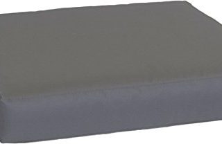 Beo Cojín para palés de 60 x 80 cm, Resistente al Agua, para Muebles de palé,, Resistente a los Rayos UV, en Color Antracita, Acolchado Europeo Lavable, cojín Liso