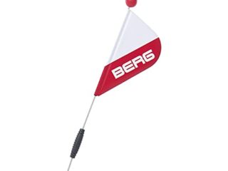 Berg | banderín de Seguridad para Las bicis Biky | Compatible con Todos los correpasillos BIKY | per ser Visto más fácilmente |