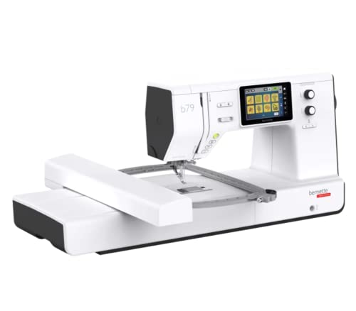 Bernette B79 - Máquina de coser y bordar (incluye 2 módulos de software de bordado, para obtener resultados óptimos de costura y bordado y una gran comodidad de costura.