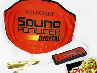 BEST DIRECT Sauna Reducer Versión Digital Sistema Reductor de Grasa Máquina para Adelgazar para Cintura Abdominales Estómago Muslos Caderas Fitness en Casa Fácil y Rápido Ejercicios para Adelgazar