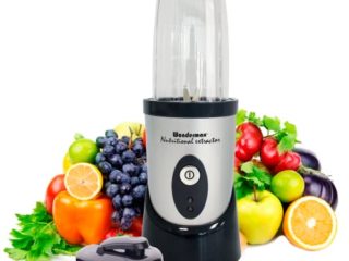 BEST DIRECT Ultramax Visto en TV Extractor de nutrientes de Alta velocidad con Libro de Recetas Mezcladora eléctrica de Verduras & Frutas y Mini Exprimidor de Zumo