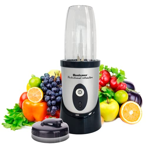 BEST DIRECT Ultramax Visto en TV Extractor de nutrientes de Alta velocidad con Libro de Recetas Mezcladora eléctrica de Verduras & Frutas y Mini Exprimidor de Zumo