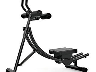 Best Goods Aparato de entrenamiento doméstico plegable para abdominales y espalda, con soporte para las rodillas, dispositivo de fitness profesional, entrenamiento abdominal y de espalda para casa