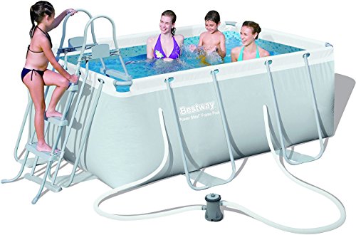 Bestway 8321300 Piscina rectangular con hidrobomba 287x201x100 cm