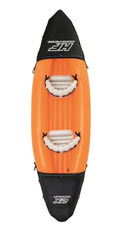 BESTWAY - Kayak Hinchable Hydro-Force Lite-Rapid 321 x 88 x 42 cm 2 Personas con Remos