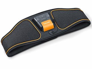 Beurer EM 37 Cinturón muscular abdominal, entrenamiento abdominal EMS, estimulación muscular para fortalecer y regenerar los músculos abdominales