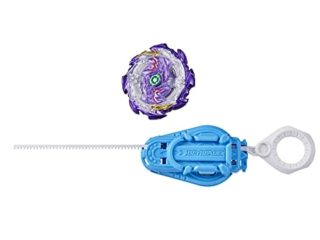 Beyblade Burst Surge Speedstorm - Kit Inicial - Top Jet Wyvron W6 - Top de Batalla Tipo Defensa con Lanzador - Juguete para niños (F0572ES0)