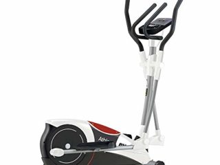 BH Fitness Athlon Program Bicicleta elíptica, Adultos Unisex, Blanco/Gris/Granate, Talla Única