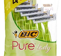 Bic Pure 3 Lady - Cuchillas de afeitar desechables para mujer (4 + 2 unidades)