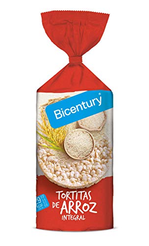 Bicentury Tortitas de Arroz Integral Nackis, 130g