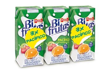 Bifrutas - Zumo de frutas pacífico y leche- 3 x 330 ml
