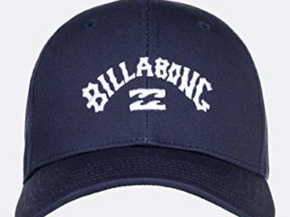 Billabong Arch - Gorra con Ajuste Posterior a Presión - Niños - U - Azul