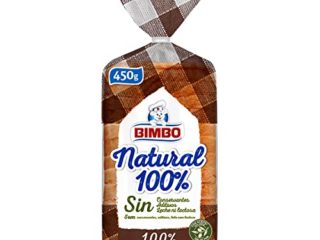 Bimbo - Natural 100% Pan Integral con Corteza 450gr , 16 Rebanadas