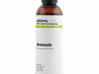 BIO - Aceite vegetale de Aguacate - 100ml - garantizado 100% puro, natural y prensado en frío - Orgánico certificado por Ecocert - Aroma Labs