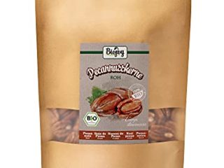 Biojoy Nueces Pecanas crudas Ecologicas, sin sal y naturales (1 kg Mitades)