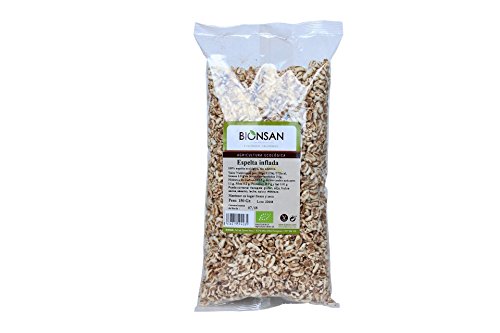 Bionsan Trigo Espelta Inflada Ecológica | 3 Bolsas de 150 gr | Total: 450 gr