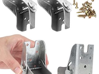 Bisagras Plegables Patas,4 piezas Bisagra de Pata de Mesa Plegabl,Patas Plegables Extensión,Soporte de Pierna de Mesa de Trabajo Plegable de Bricolaje para Patas de Silla, Mesa, Muebles