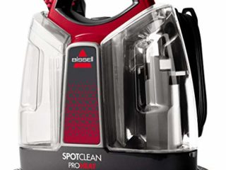 BISSELL SpotClean ProHeat | Limpiador de Manchas Multisuperficie para Alfombras, Moquetas, Tapicería, Escaleras y Coche | Incluye fórmula y accesorios | 330 W, 74 dB | BISSELL 36988