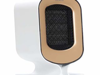 BLAUX HeatCore Calefactor Eléctrico Portátil - Calentador portátil doméstico y estufa de escritorio para oficina | Calefactor cerámico para interior | Radiador portátil eléctrico con filtro de aire