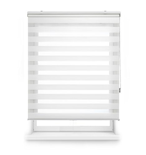 Blindecor Lira - Estor Enrollable, 160 x 180, Blanco (Blanco Roto Crema)