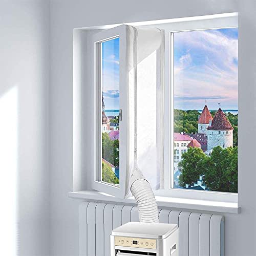 Blinngo Sello de Ventana Para Acondicionadores de Aire Móviles y Secadores de Aire de Escape Sello de Ventana Universal de 400 cm Para Acondicionador de Aire Portátil
