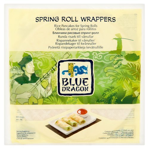 Blue Dragon Spring Roll Wrappers 134g - BLD-010581