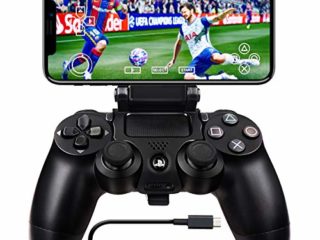 BLUELAKE performance 2 unidades Klapp PlayStation4 Controller Clip teléfono móvil Smart Phone Game Clamp para Sony PS4 Controller