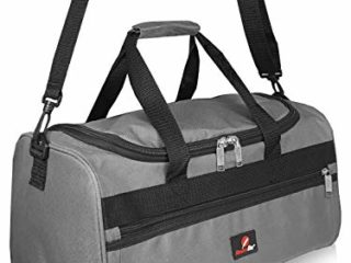 Bolsa de Viaje Pequeña - 2º Artículo de Equipaje de Mano en Ryanair - Bolsas de Viaje Fabricada con el Tamaño Exacto de 40 x 25 x 20 cm - Bolso de Cabina - Super Ligero 0,4 kg RL59GY (Gris)