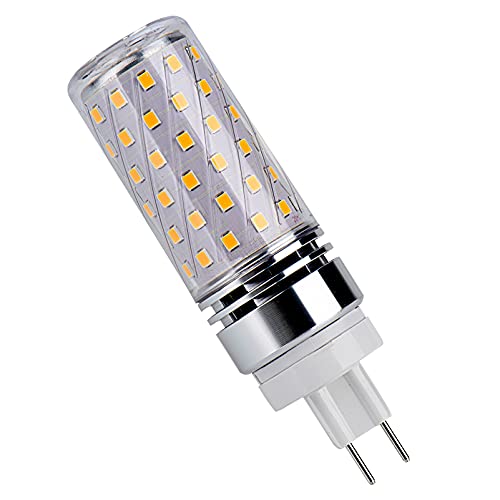 Bombilla LED G8.5 10W lámpara de maíz 1000LM brillo de reemplazo para la lámpara de haluro metálico de 75W (Warm White)