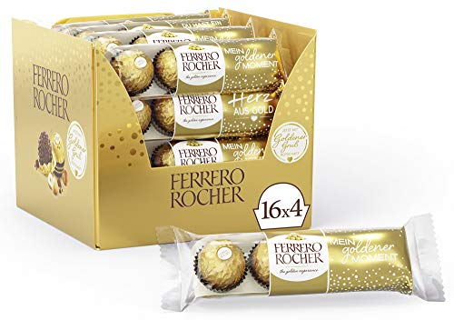 Bombón Ferrero Rocher 4 Unidades 50g