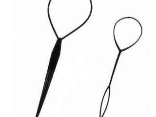 BONAMART 2 unidades de ayuda para el pelo, color negro