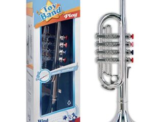 Bontempi- Trompeta con 4 Notas coloreadas (Spanish Business Option Tradding 32 4231)