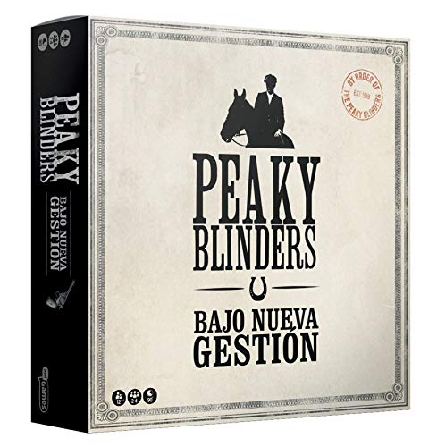 Borras - Peaky Blinders, Juego de Mesa de Estrategia , Conviértete en el gánster más temido de Birmingham , A partir de 14 años , Única Versión en Español (18862)