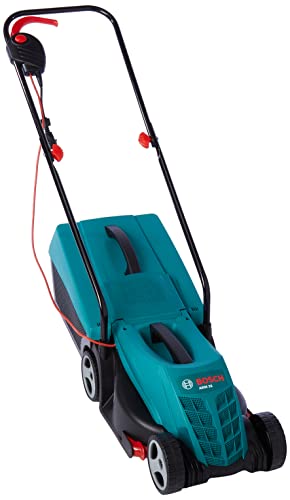 Bosch ARM 32 Cortacésped ( 1200 W, Ancho de corte 32 cm, en Caja), Color Verde