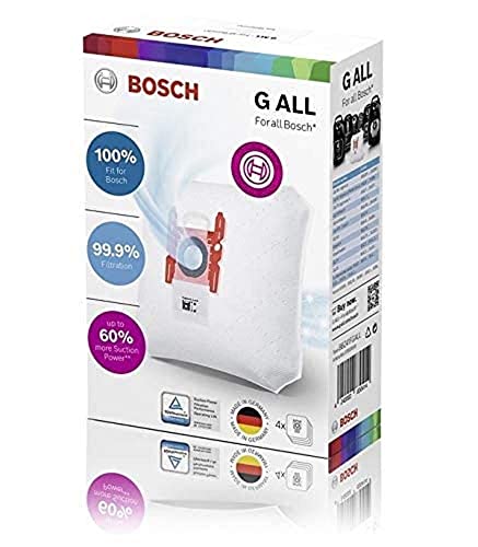 Bosch BBZ41FGALL Bolsas PowerProtect Bolsas para aspirador Bosch tipo G All