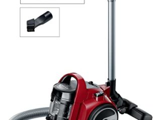 Bosch BGC05AAA2 GS05 Cleannn - Aspirador sin bolsa, 700 W, 1.5 litros, color Rojo y negro