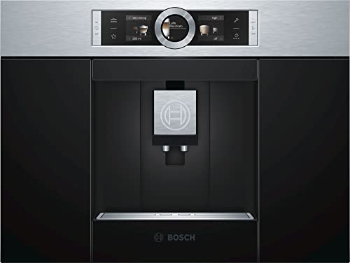 Bosch CTL 636ES1 - Cafetera automática, 1600 W, 2.4 l, color negro y gris
