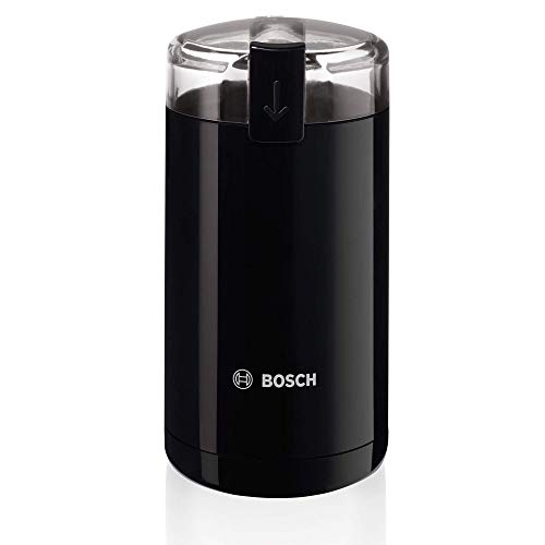 Bosch Hogar TSM6A013B - Molinillo de café eléctrico, 180 W, capacidad 75 gramos, color negro