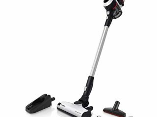Bosch Hogar, Unlimited Serie 6, BCS611AM, Aspirador sin Cable, 18 V, 0.4 Litros, Color Blanco [Exclusiva Amazon]
