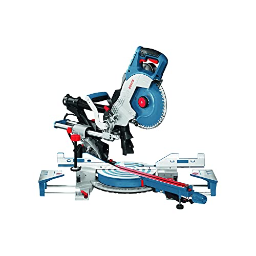 Bosch Professional GCM 8 SDE - Ingletadora telescópica (1600W, Ø Disco 216 mm, velocidad variable, láser, en caja)