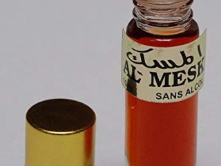Botella cristal con roll on de 10 ml de perfume-aceite de Musk (Almizcle árabe) sin alcohol