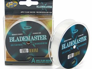 BPS Línea Hilo de Pesca Nylon Monofilamento (0.40 mm 16.98KG, 100 M) Color Transparente Multifilamento Material Súper Fuerte Pesca Profesional OZL-03806