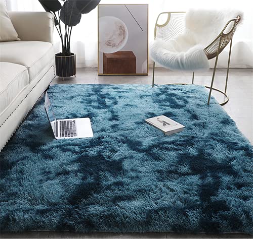 brand_name Alfombra de Felpa, Alfombra mullida, Alfombra Antideslizante para el hogar, Felpudo Cuadrado, Adecuado para la decoración de Salas de Estar y dormitorios (Azul Oscuro, 60x160cm)
