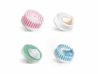 Braun 80-MV - Set de 4 Recambios de Cepillo Facial de Limpieza para Depiladora Facial