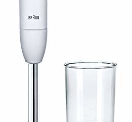 BRAUN MQ100CURRY BATIDORA MQ100 Curry 450W PIE PLASTICOq, Plástico, Verde, Blanco