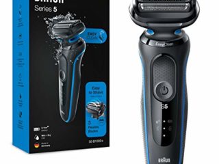 Braun Serie 5, 50-B1000s Afeitadora en húmedo y seco, azul.
