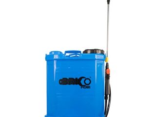 Bricoferr BFOL0860 Pulverizador Eléctrico Recargable, capacidad del tanque 16 litros, 12 V