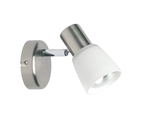 Brillante 35810/77 Spot Metal Hook / Vidrio multicolor, 13.5 x 8.5 x 14.5 cm [Clase energética A]
