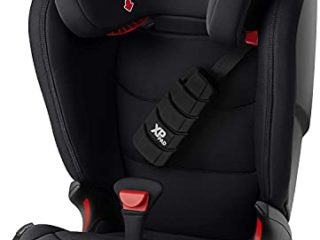 BRITAX RÖMER Silla Coche KIDFIX Z-LINE Protección Superior Frente a Impactos Frontales Niño de 15 a 36 kg Grupo 2/3 de 3,5 a 12 Años, Cosmos Black